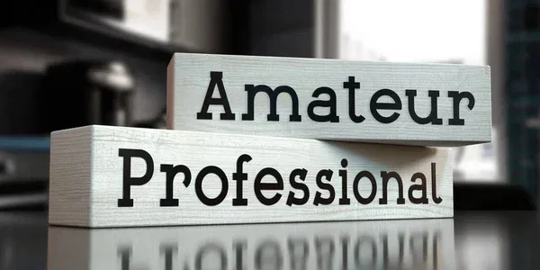professional vs amateur